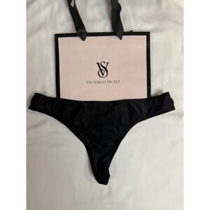 Victoria’s Secret Vintage G-String Thong – Black – Size XS – 2014 NWT